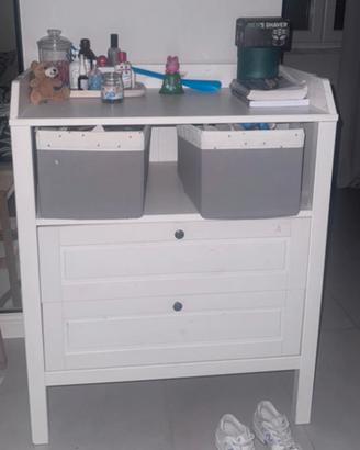 Cassettiera fasciatoio ikea