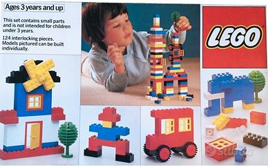 Lego basic - 1920 (1982) raro