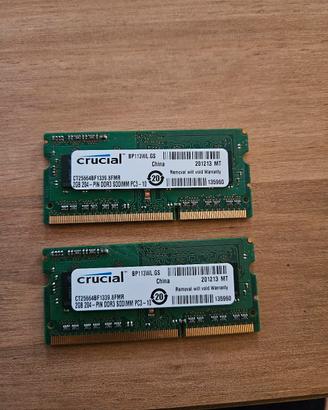 MEMORIE RAM CRUCIAL