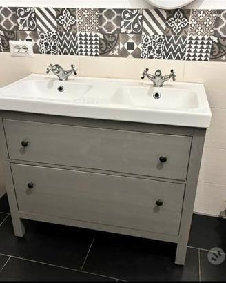 MOBILE LAVABO DUE VASCHE (larghezza 100cm)