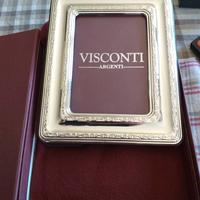cornice in argento Visconti