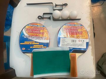 Kit Tennis da tavolo nuovo.