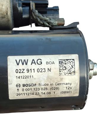 Motorino avviamento Volkswagen golf VI 1600 TDI 10