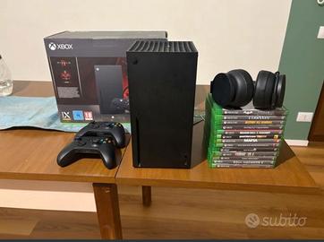 Xbox Series X 1TB + 2 Controller + Cuffie + 13 Gio