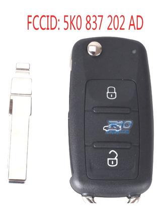 CHIAVE COMPLETA VOLKSWAGEN VW SEAT SKODA VARI MODE