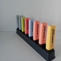 8 evidenziatori stabilo colori pastello