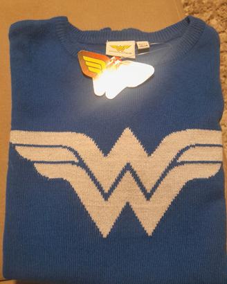 maglione bimba wonder woman