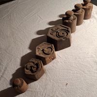 Antichi pesi intero lotto