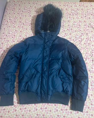 Giubbotto blu da donna