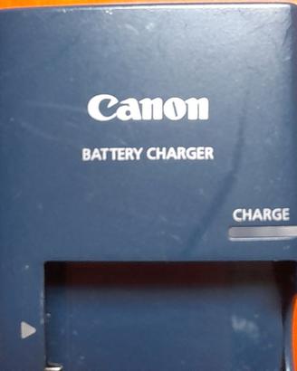 Carica batteria Canon per fotocamera.