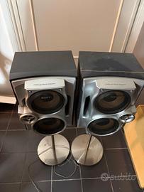 Casse Sony con supporti