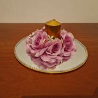 Centrotavola portacandele a specchio