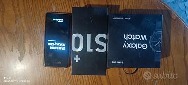 Samsung galaxy s10+ 128gb + galaxy Watch 42mm