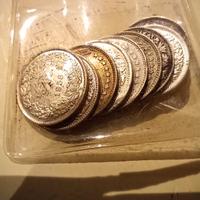 Monete argento franchi svizzeri 