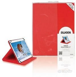 Custodia universale per tablet 9.7" rossa NUOVA