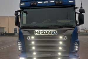 Scania R620 Blue Shark