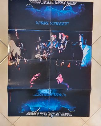 Poster Crosby Still Nash & Young