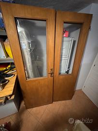 Porta con anta doppia