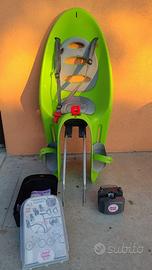 Seggiolino posteriore bici 22kg Baby ok