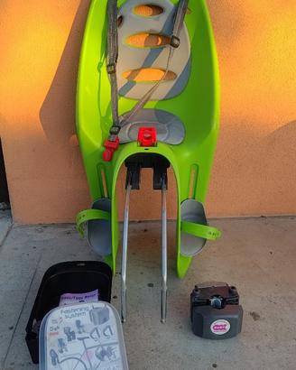Seggiolino posteriore bici 22kg Baby ok