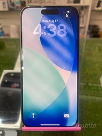 IPHONE 15 PRO 256GB USATO Garanzia: 1 ANNO