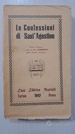 Le confessioni di Sant'Agostino - Marietti ed 1942