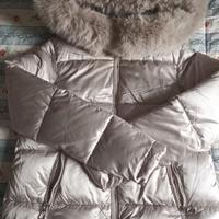 Piumino giaccone argento