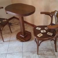 Tavolo Sedie bistrot legno
