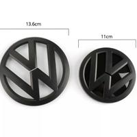 Vw golf 7 logo loghi nero opaco da sostituire gti