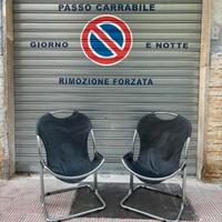 Coppia di sedie anni 70 Bauhaus