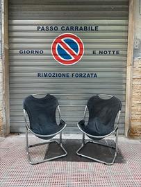 Coppia di sedie anni 70 Bauhaus