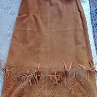 gonna in pelle scamosciata - Luisa Spagnolli