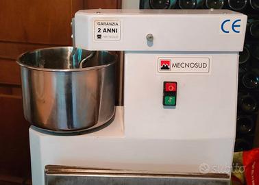 Mecnosud impastatrice a spirale, 5 kg di farina 