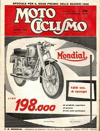 Rivista MOTOCICLISMO N.262 numeri