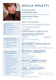 Cameriera-Barista con esperienza