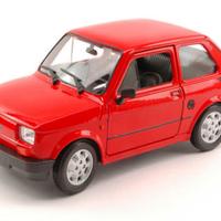 Modellino fiat 126 scala 1/24