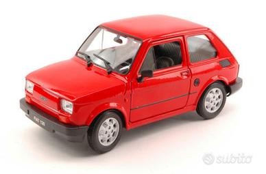 Modellino fiat 126 scala 1/24