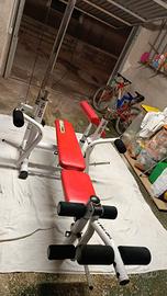 Panca multifunzione richiudibile