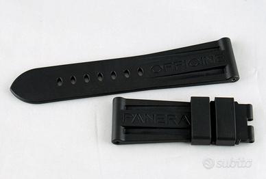 Panerai Radiomir cinturino originale in caucciù
