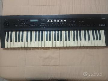 korg ps60 + supporto tastiera e cavi jack 