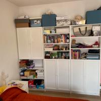 Libreria / armadio legno bianco