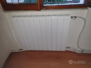 radiatori in alluminio  3x5 elementi e 3x10 elemen