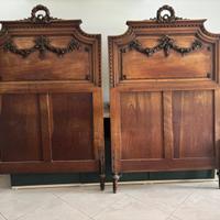 Letto gemello matrimoniale dell' 800