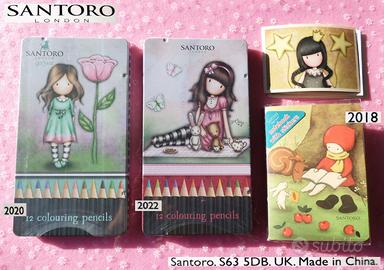 Santoro GORJUSS Matite colorate Pastelli Quaderno❤