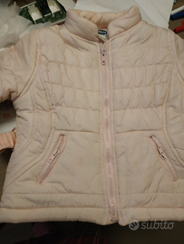 Piumino bambina 2 anni,rosa antico, chicco