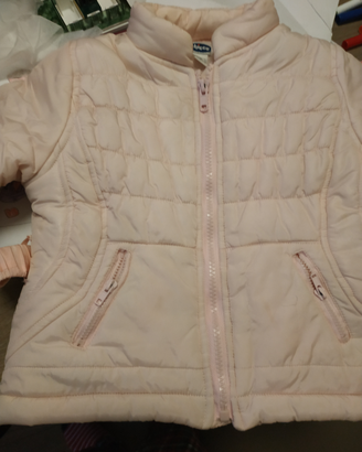 Piumino bambina 2 anni,rosa antico, chicco