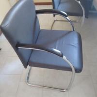 Sedia in pelle