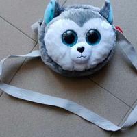 TY-BORSA DI PELUCHE CAGNOLINO HUSKY SLUSH