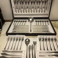 Servizio di posate in acciaio inox 18/10 n 75 pezz