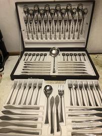 Servizio di posate in acciaio inox 18/10 n 75 pezz